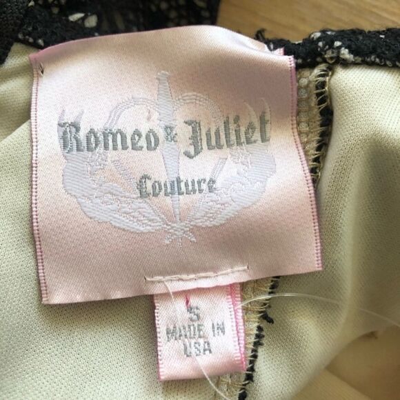 NWT- Romeo & Juliet Couture Lace Peplum Dress - Picture 7 of 10